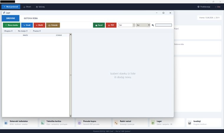 Hub — Lager